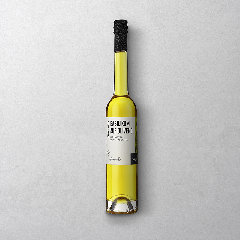 Basilikum auf Olivenöl 100 ml
