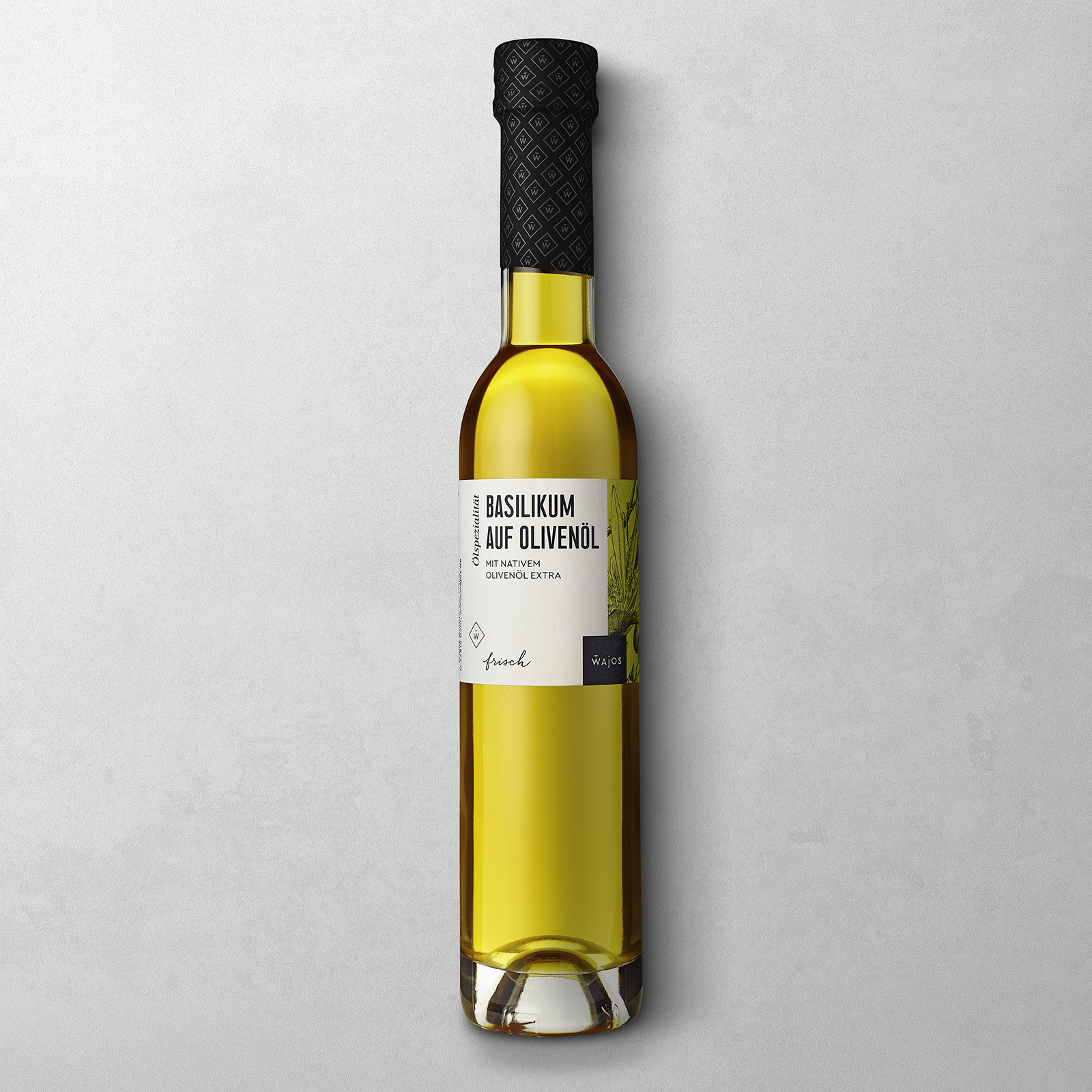 Basilikum auf Olivenöl 250 ml